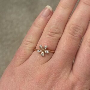 Pandora Rose Dazzling Daisy Ring Size 54 EU / 7 US Retired